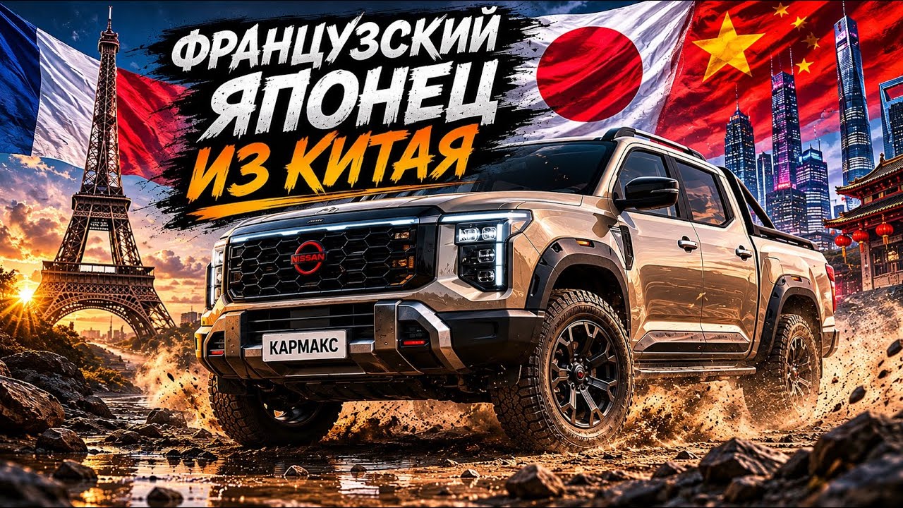 Nissan Frontier Pro &mdash; ФРАНЦУЗСКИЙ ЯПОНЕЦ ИЗ КИТАЯ?! 😳🔥 Полный обзор нового пикапа