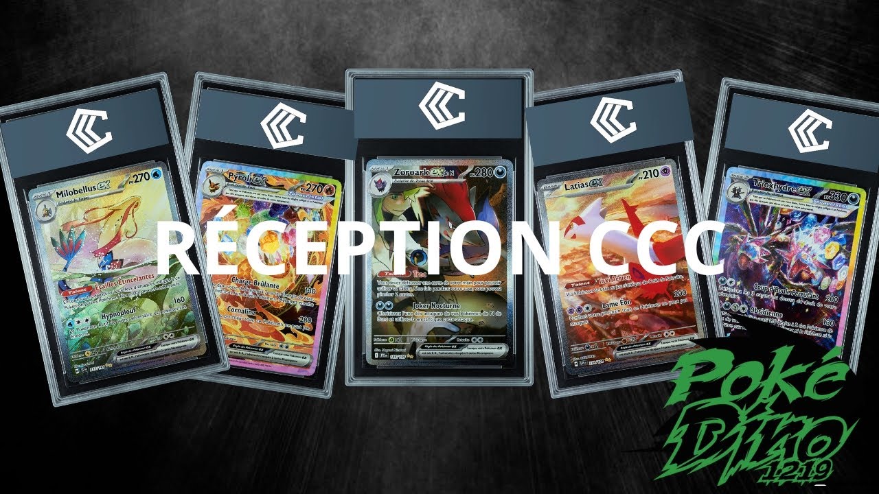 R&eacute;ception 3000&euro; de carte grad&eacute;e CCC