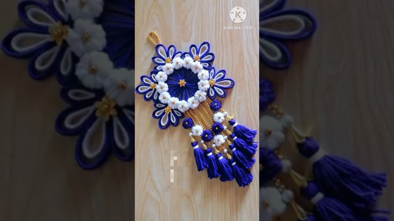 Diy new woolen jhumer decoration ideas items #naklishutter