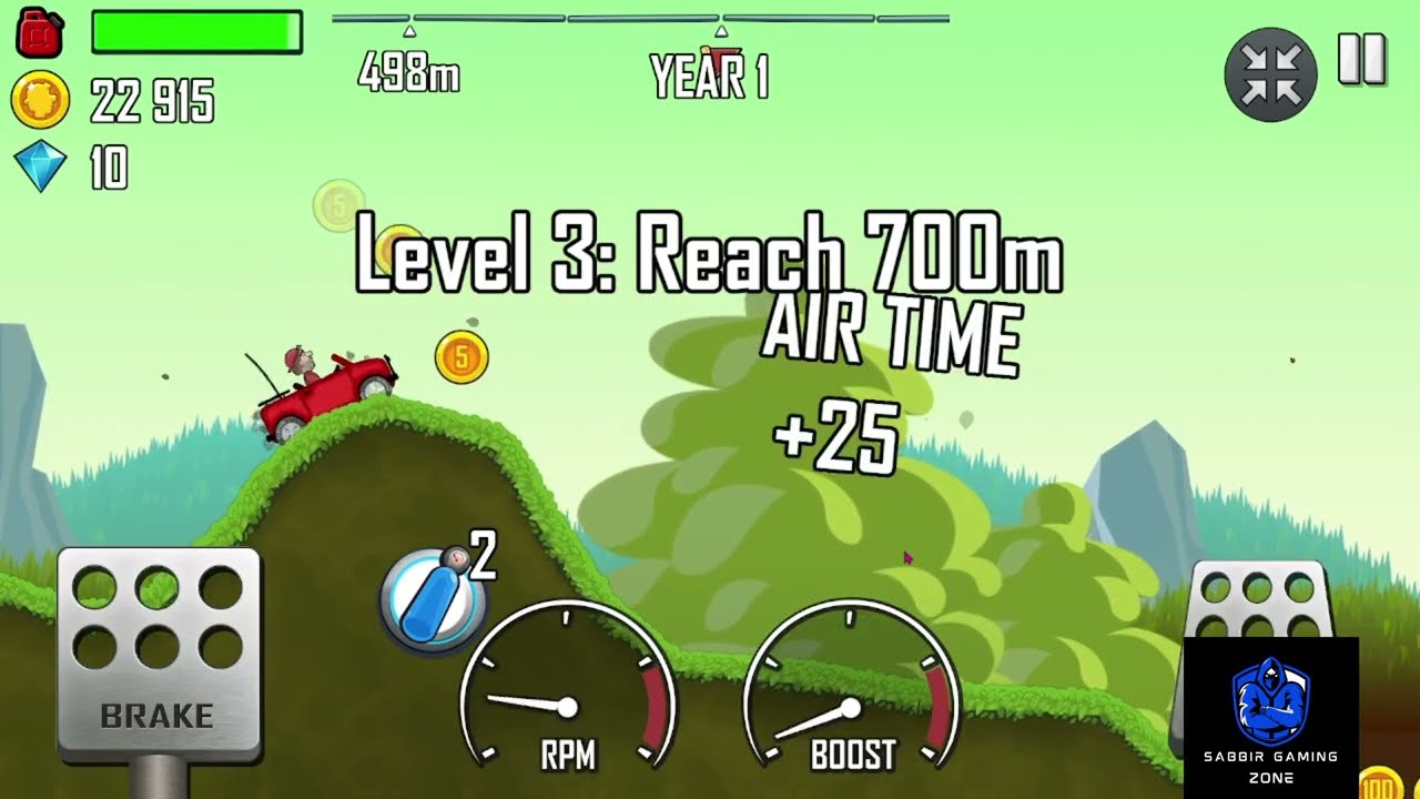 5 Easy Steps to Master HILL CLIMBING RACING On PC