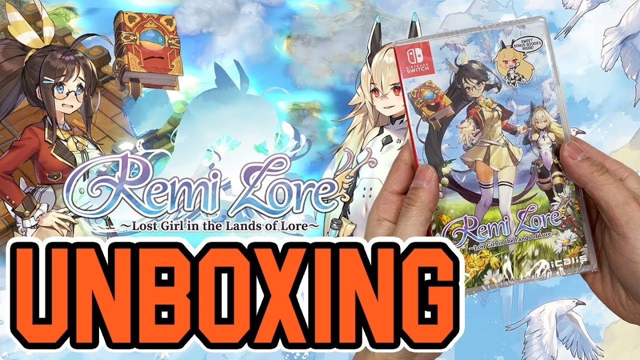 RemiLore Lost Girl in the Lands of Lore (Launch Edition) (Switch) Unboxing!!