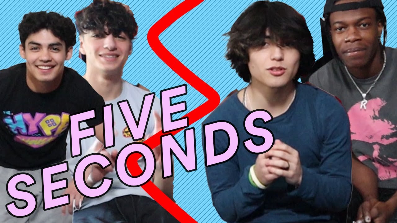 5 Second Challenge w The Boys