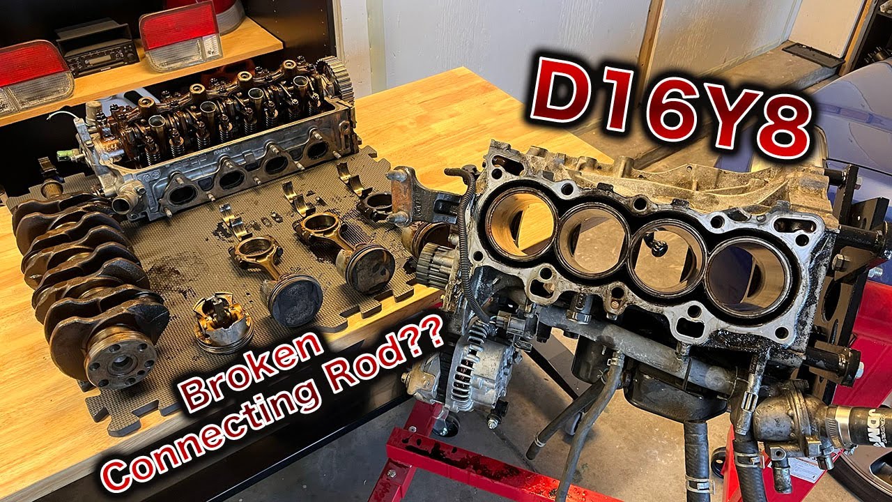 Disassembling a D16y8 Motor