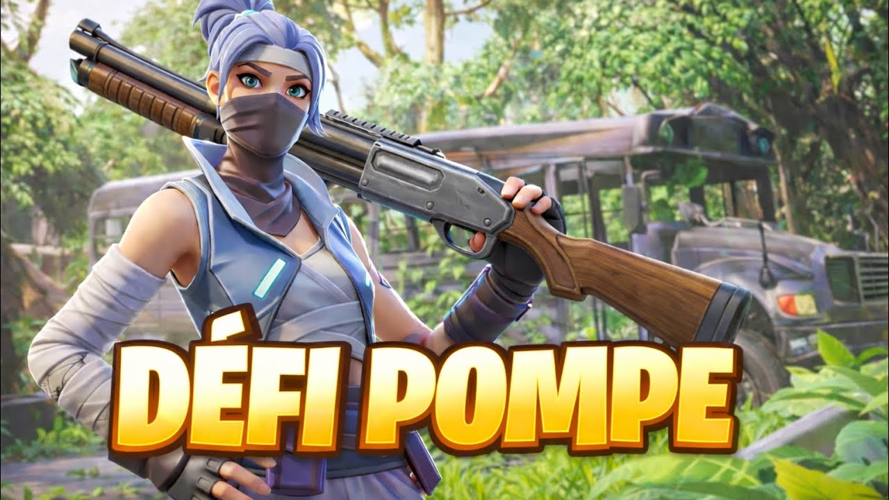 Défi pompe sur Fortnite 