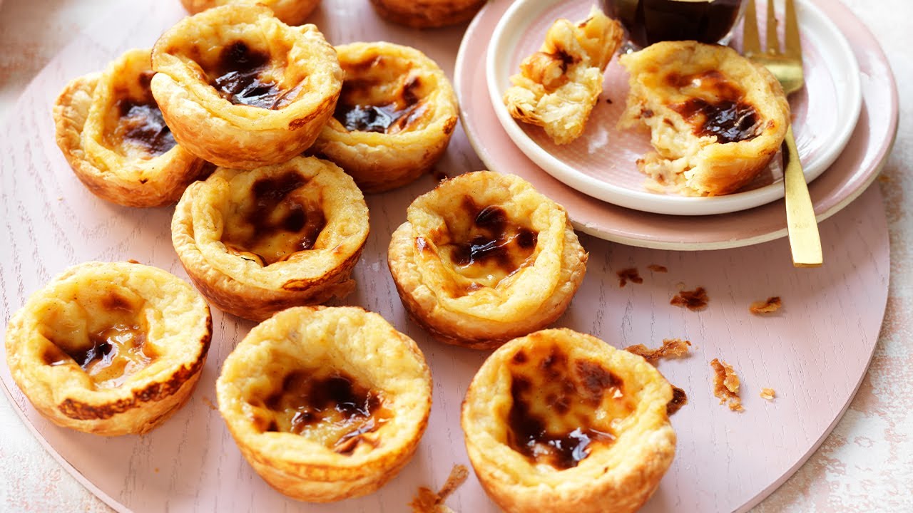 Portuguese Custard Tarts Recipe from scratch