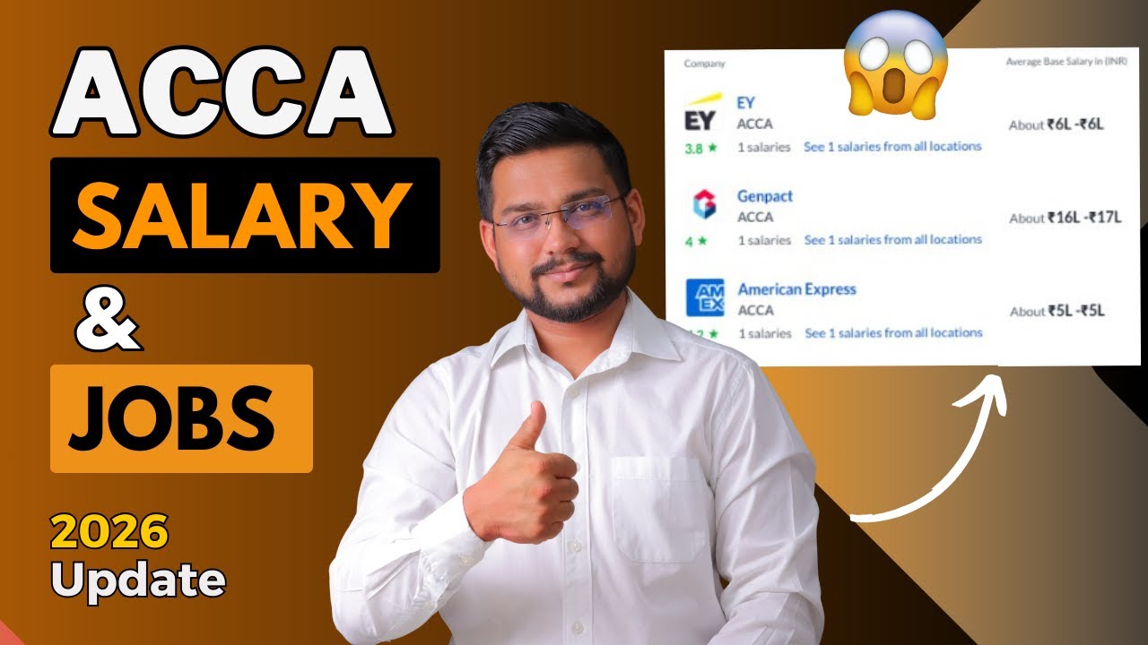 ACCA Salary & Jobs [Freshers & Experienced] Across the Globe in 2026