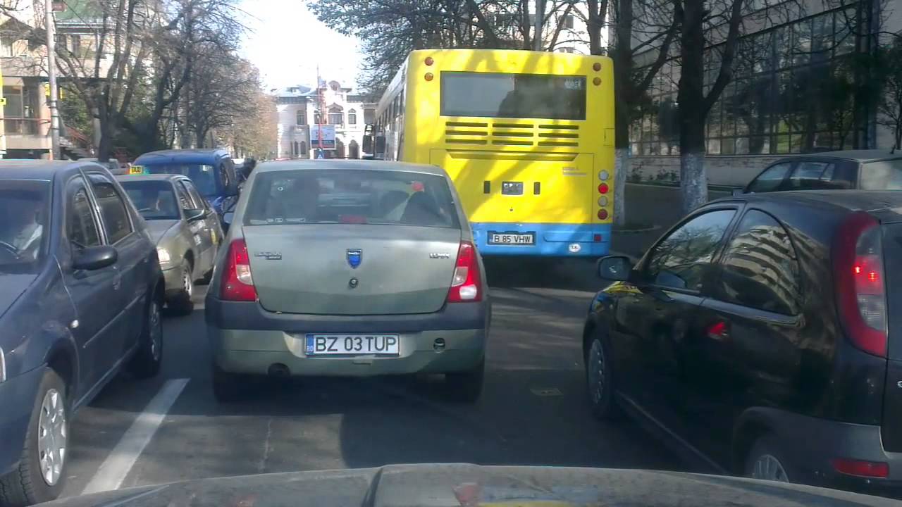Orasul Buzau - Prezentare Video de 2 Ore - Plimbare cu Masina