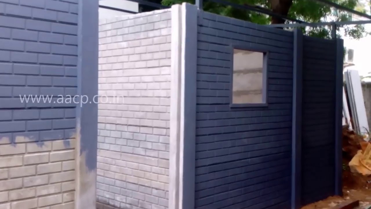 casa de placa de concreto pre moldada fabricada na India