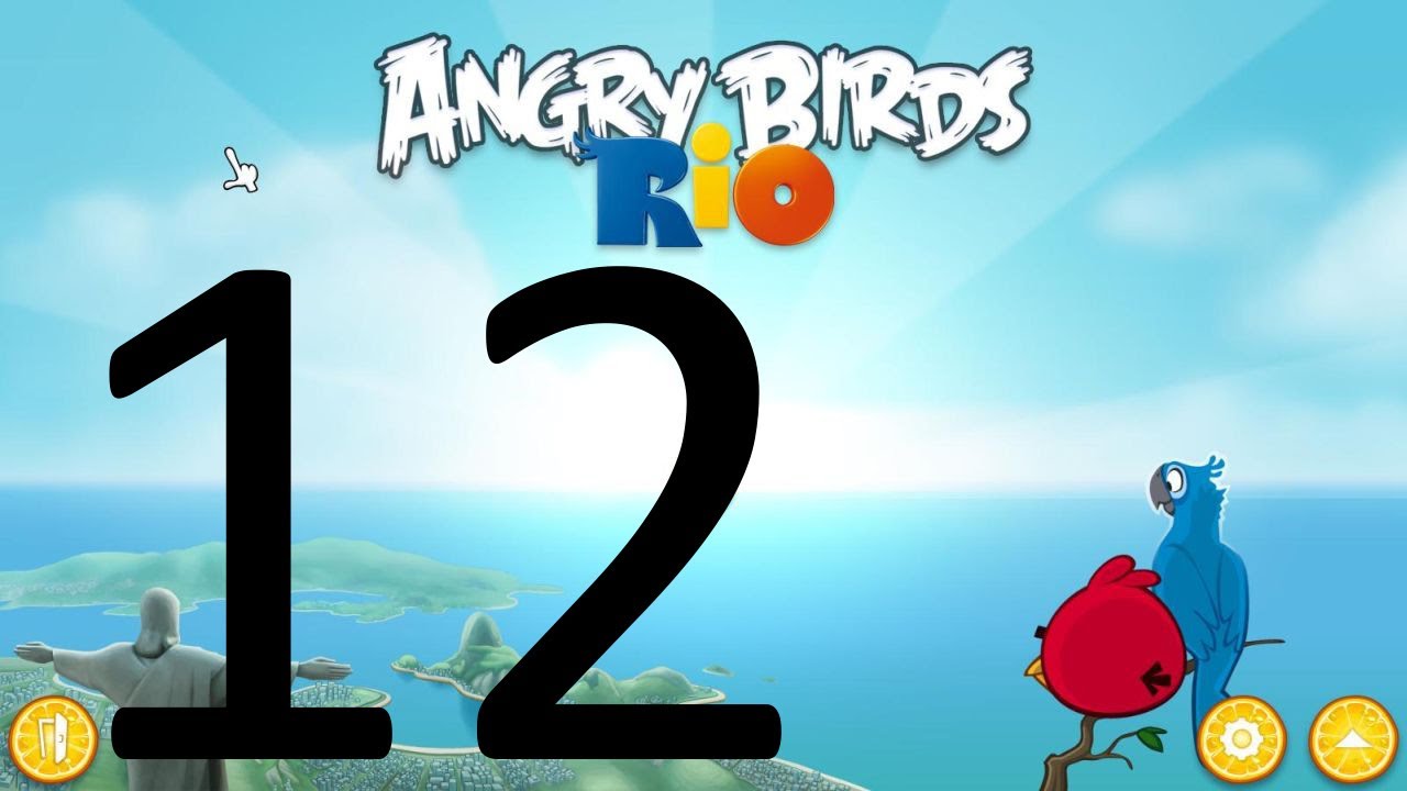 Let's Play Angry Birds Rio 12 - Golden Papayas