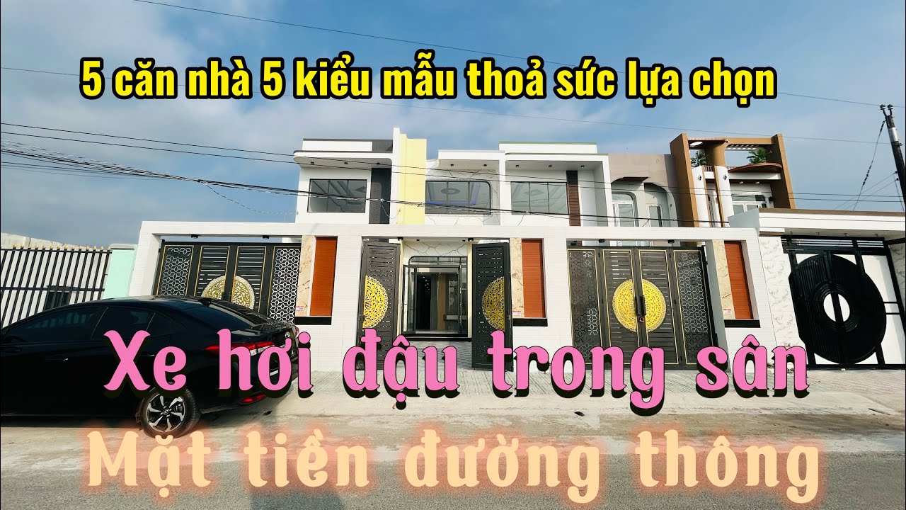 ✅ 5 CĂN NHÀ MẶT TIỀN LỘC TRUNG - MỸ LỘC | GẦN TRUNG TÂM HCM