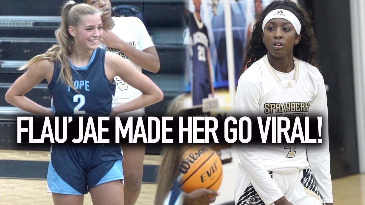 Flau'Jae Johnson Made Her Go Viral On Tik Tok! Emily Ryan Can Hoop!