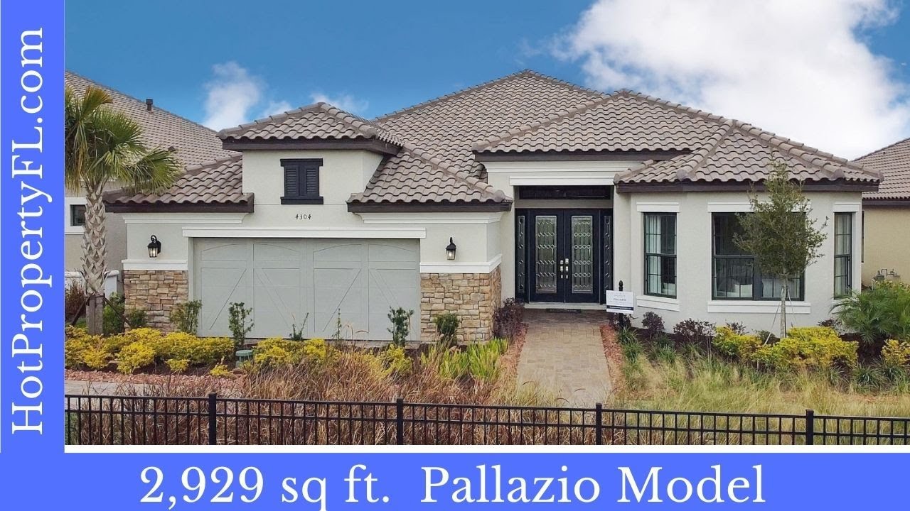 New Home Tour | Tampa / Orlando | Esplanade at Wiregrass | Pallazio Model 55+ | Ranch Home