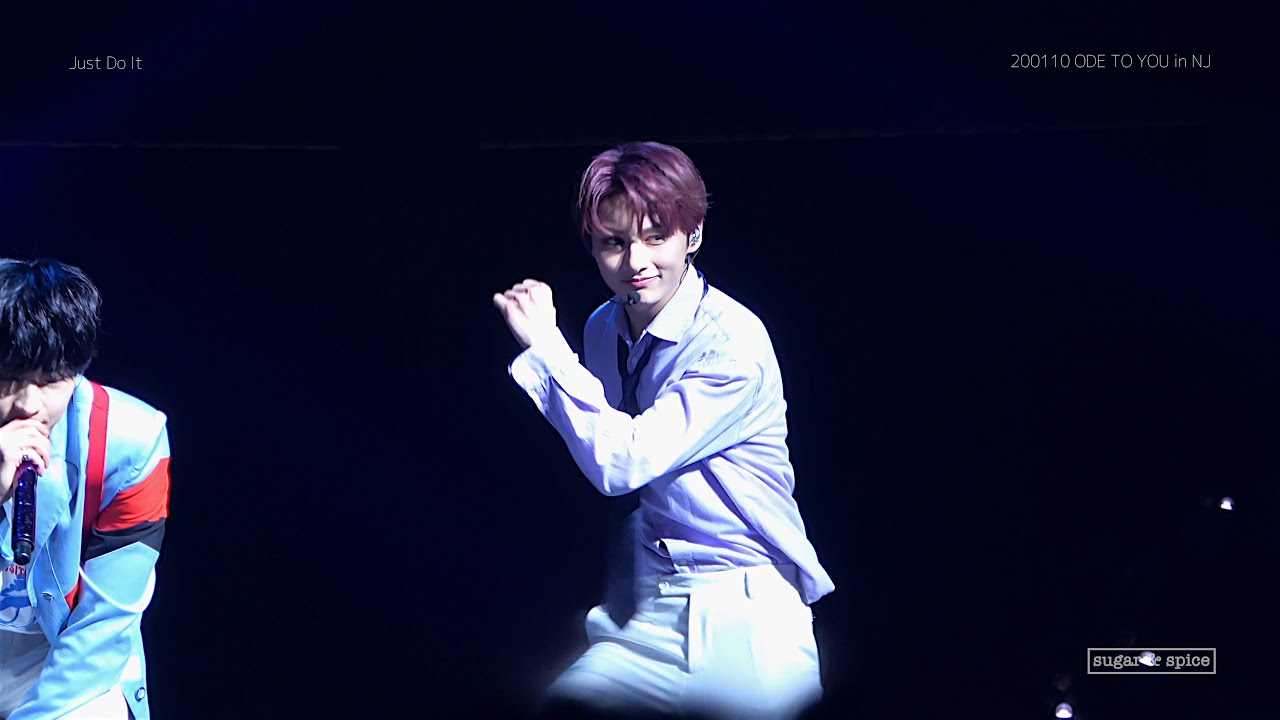 200110 Ode To You In NJ SEVENTEEN - Just Do It 직캠 (JUN 준 4K Fancam)