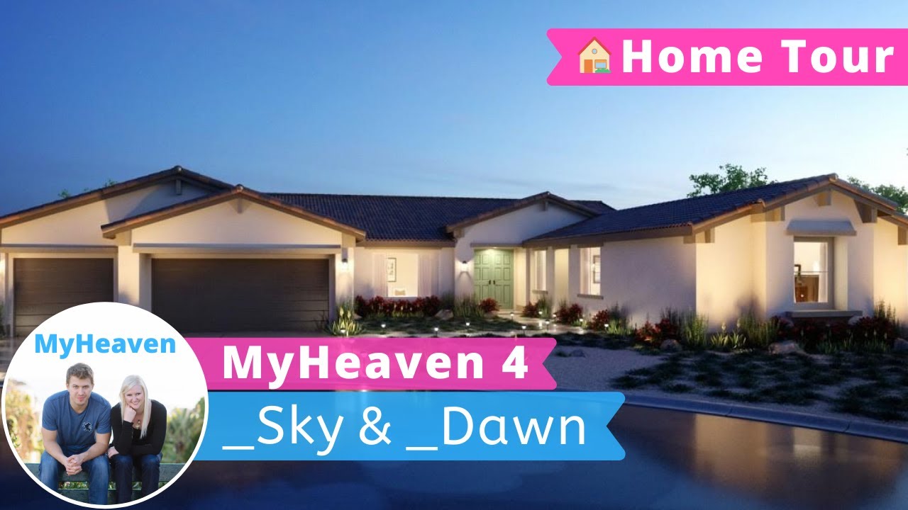 MyHeaven 4 🏡Home Tour: Epic 1-Story 5-Bed 3900-SqFt Touchstone Living Hacienda Home Las Vegas NV