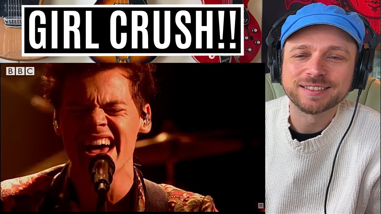 Harry Styles - Girl Crush (At The BBC) Reaction