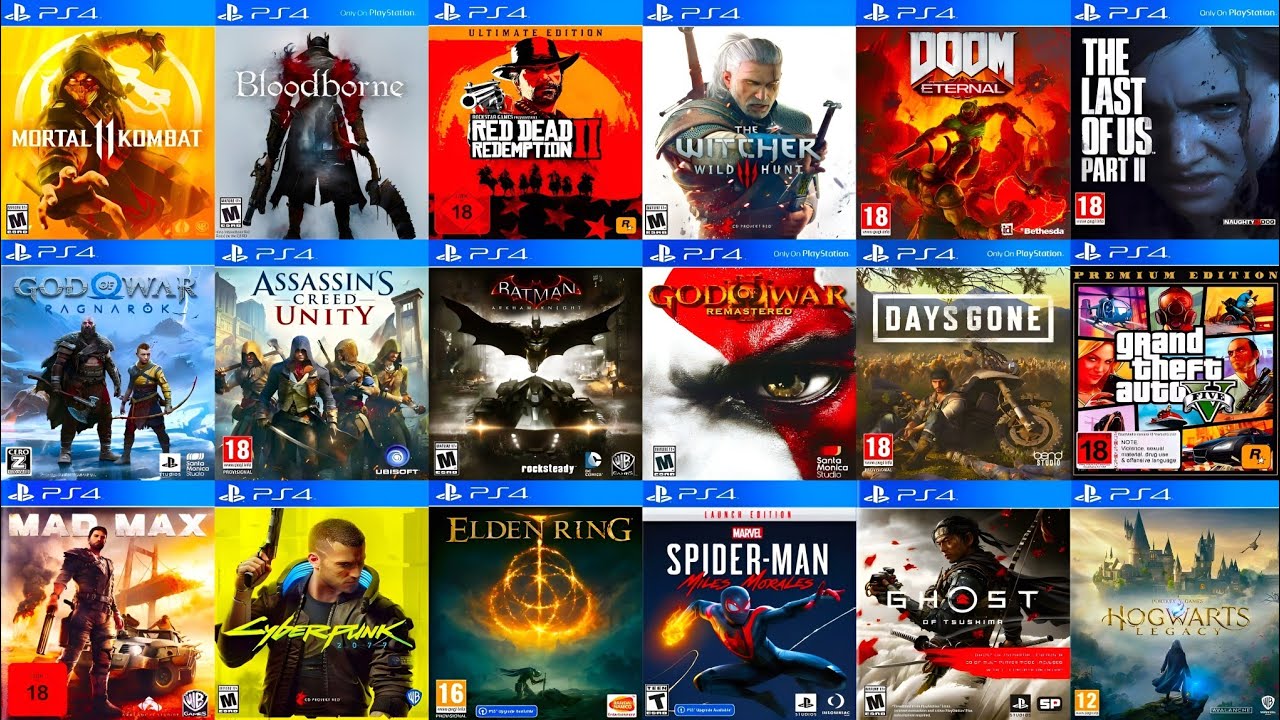 Топ-40 лучшая игра всех времен для PS4 | 40 потрясающая игра для PlayStation 4