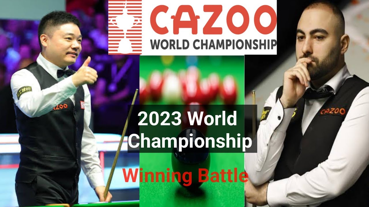 Ding Junhui vs Hossein Vafaei | 2023 World Championship | Round 1