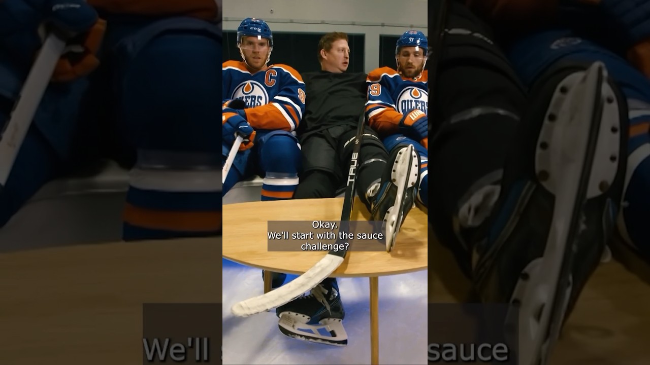 McDavid vs Draisaitl: Sauce Challenge 🏒