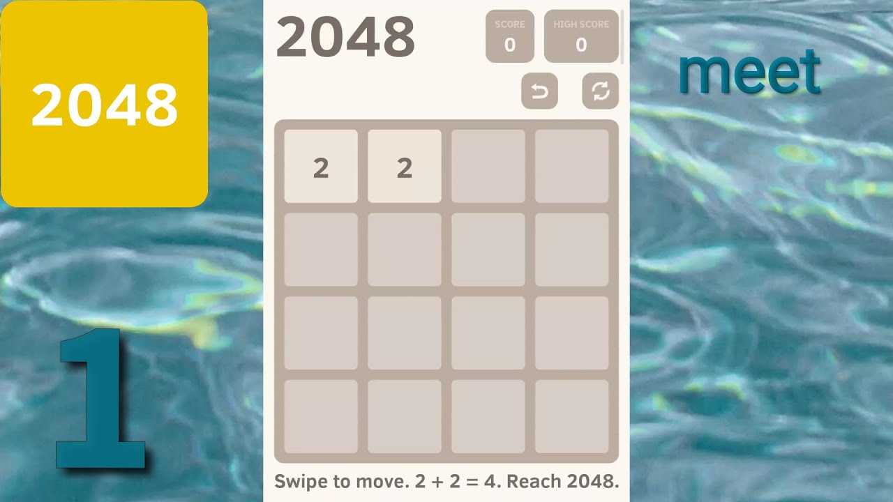 2048 || OFFLINE Game || GamePlay Walkthrough