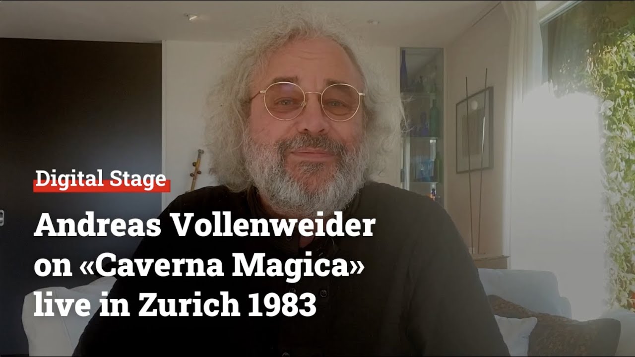 Andreas on &laquo;Caverna Magica&raquo; live in Zurich in 1983