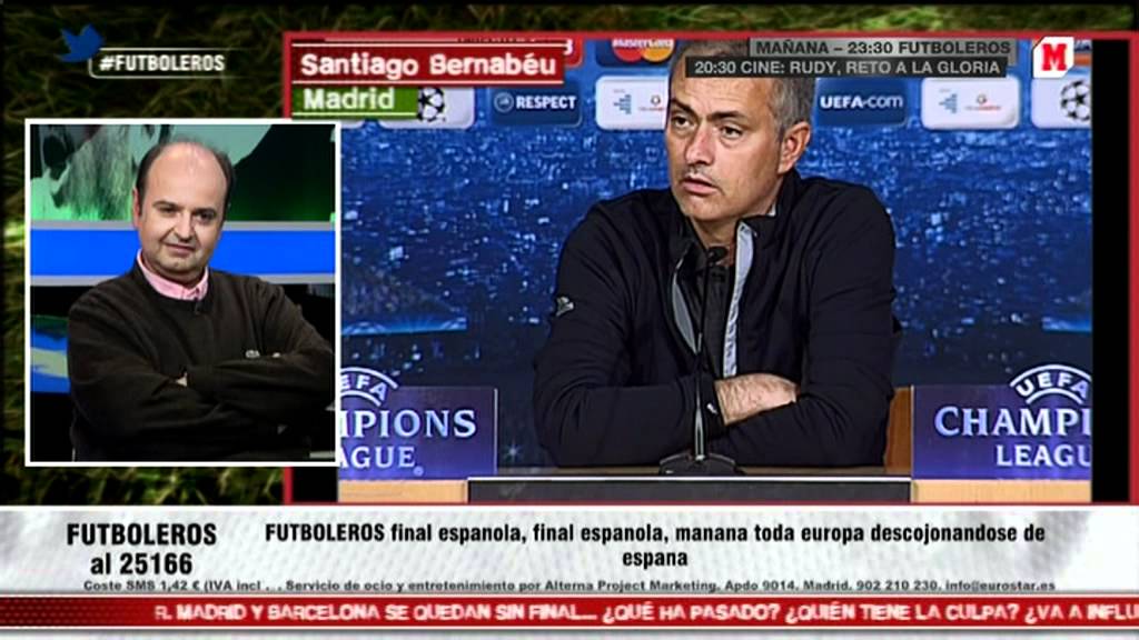 Rueda de prensa José Mourinho semifinales R.Madrid-Bayern Munich