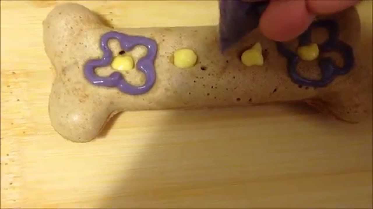 Icing de yogurt para perros