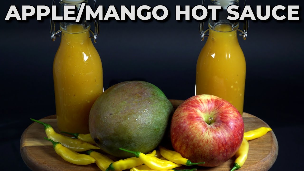 Sweet and Spicy Apple Mango Hot Sauce