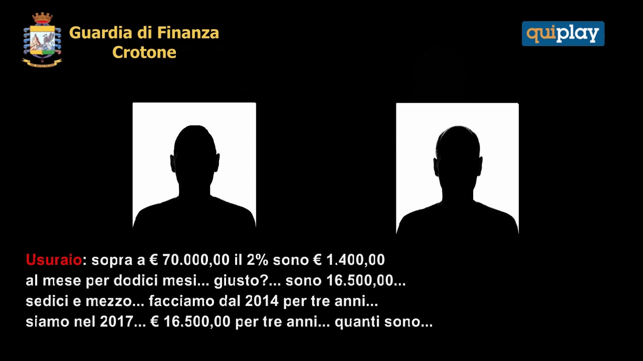 Operazione Turòs - 5 arresti per usura ed estorsione