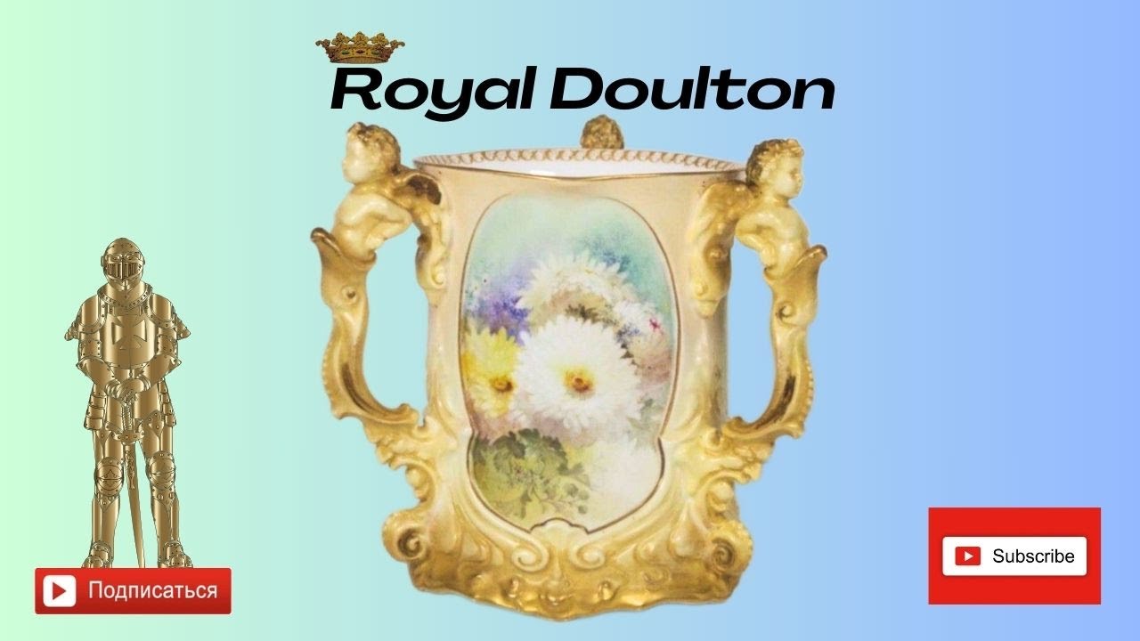 Antique Royal Doulton in Burslem from my collection || Антикварный фарфор от компании Роял Далтон