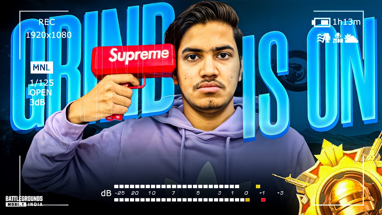 BGMI LIVE STREAM | GoDTusharOP is back