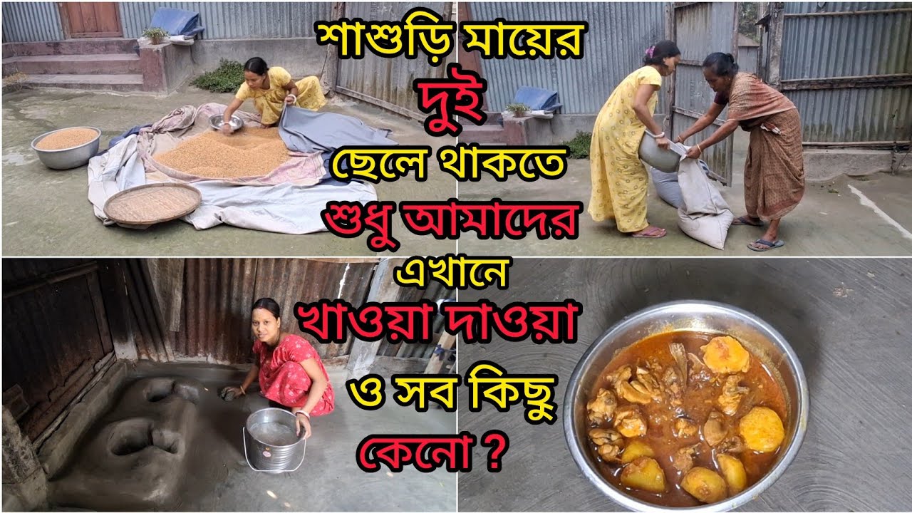 শাশুড়ি মায়ের দুই ছেলে থাকার সত্ত্বেও শুধু আমরাই শাশুড়ি মাকে দেখি, তাহলে আর একটা ছেলে কোথায় ?
