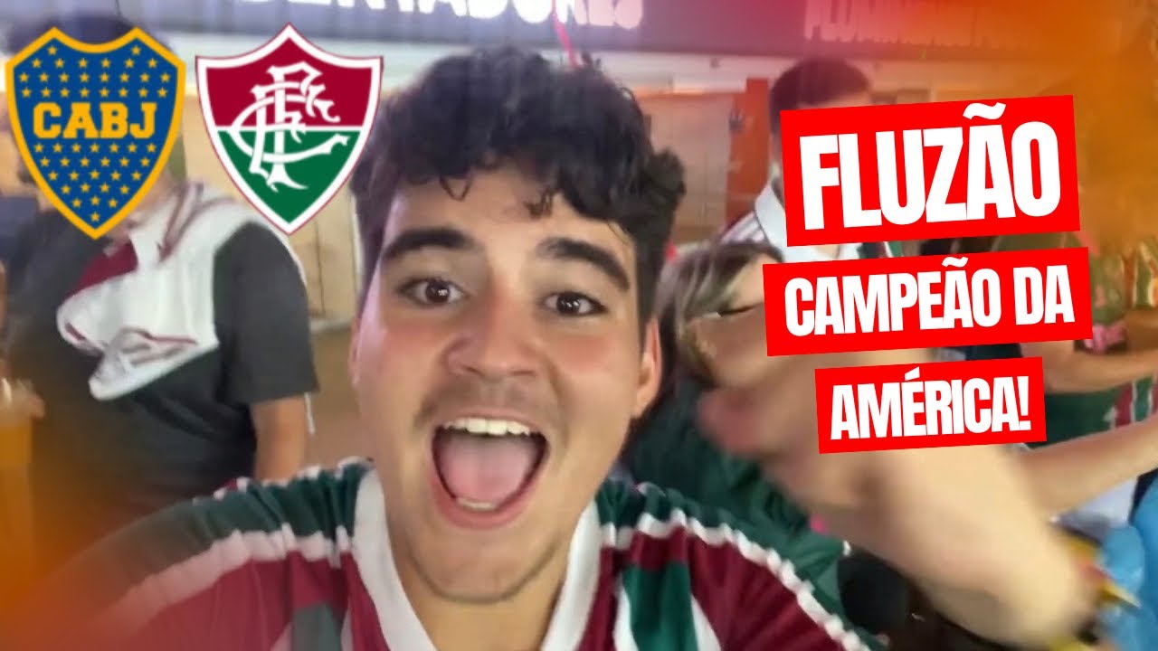 FUI NA FINAL DA LIBERTADORES NO MARACANÃ! (BOCA JRS 1 x 2 FLUMINENSE)