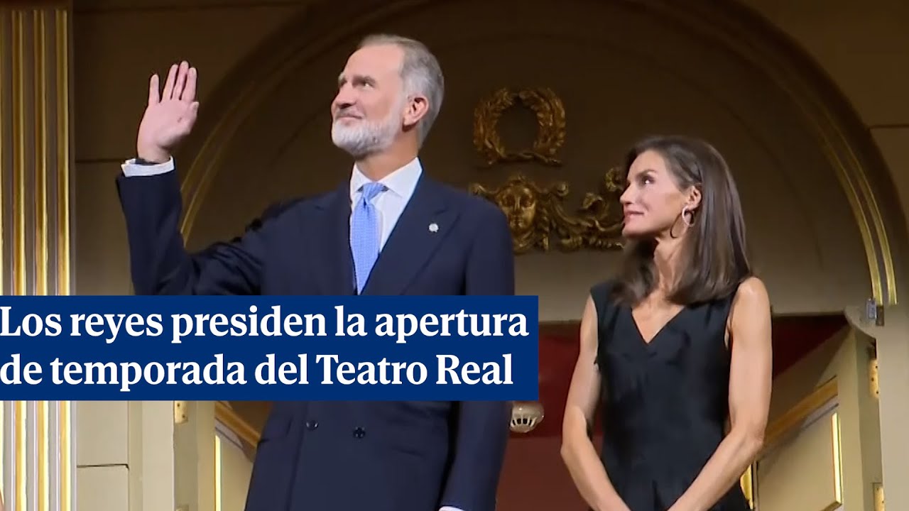 Los reyes presiden la apertura de temporada del Teatro Real
