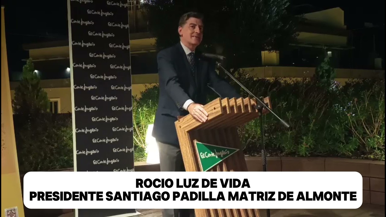 ONDA CORAZÓN JAVIER SERRATO | ROCIO LUZ DE VIDA PRESIDENTE SANTIAGO PADILLA MATRIZ DE ALMONTE