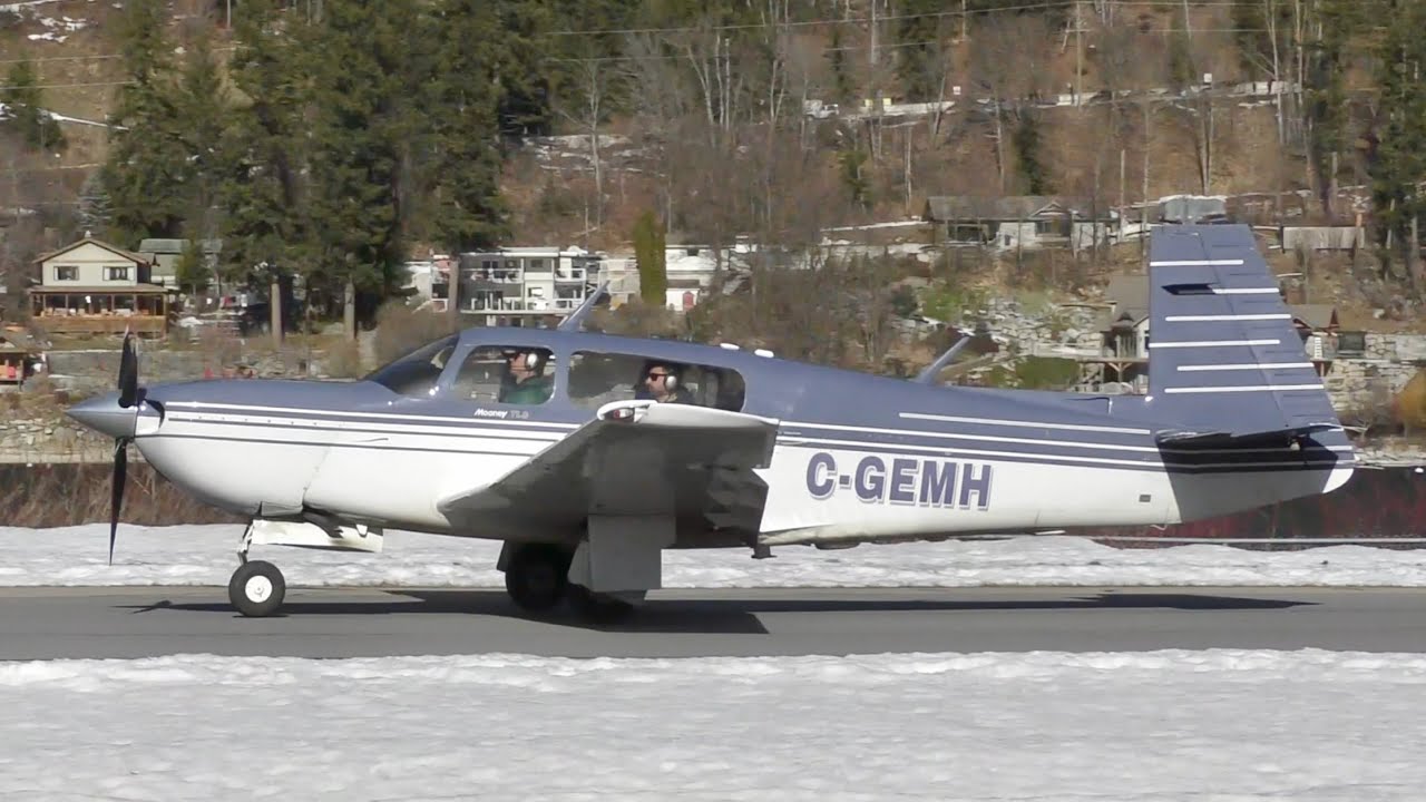Mooney M20M TLS Landing