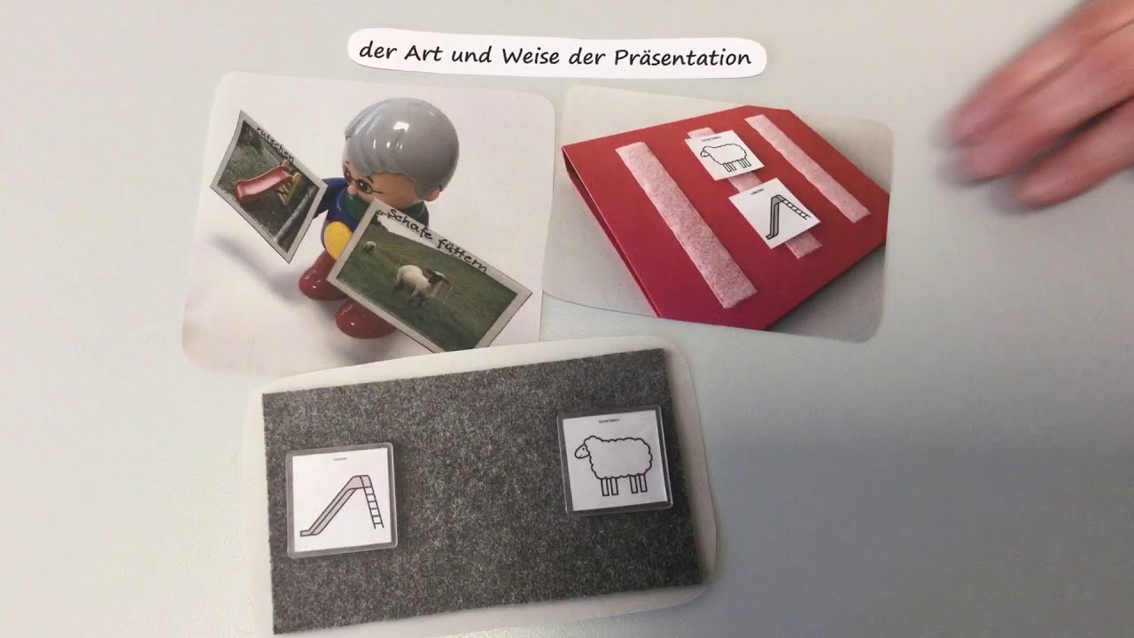 Eine Auswahl treffen Unterstützte Kommunikation Erklärvideo