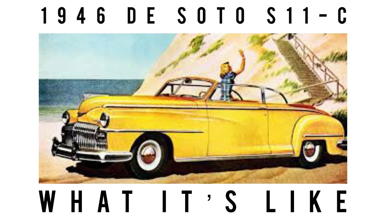 1946 De Soto S11-C, de soto’s first post war car.