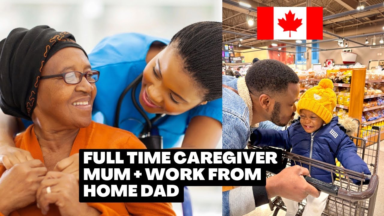 My first job as a health care giver in Canada + work from home dad with infant #caregiver