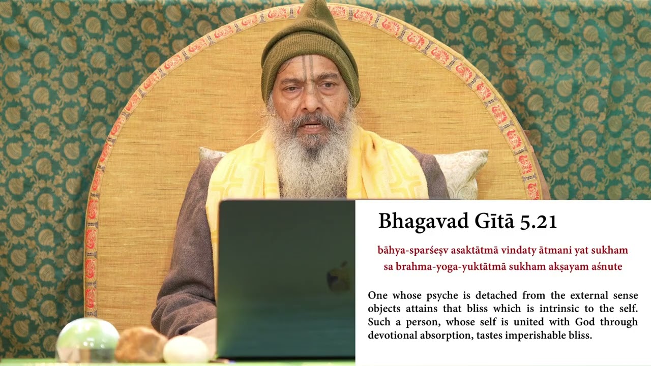 106. Bhagavad Gita 5.21-22 - English Translation