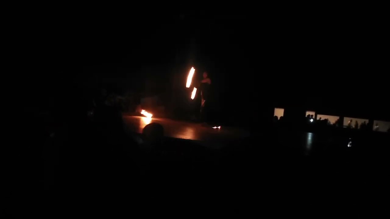 Fire show Desert safari Abu dhabi 