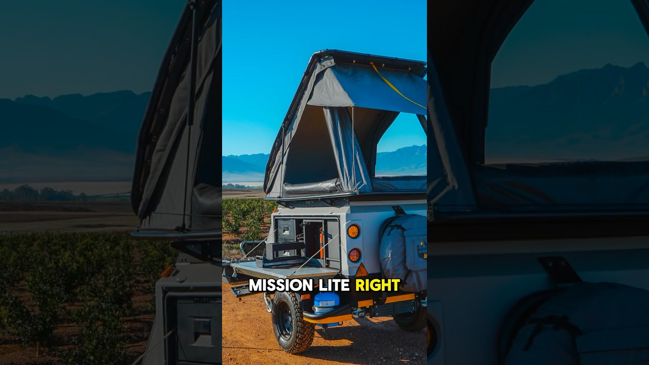Quick & easy Mission Lite trailer pack down 🤩 Ready to roll in minutes! 🥳🥳