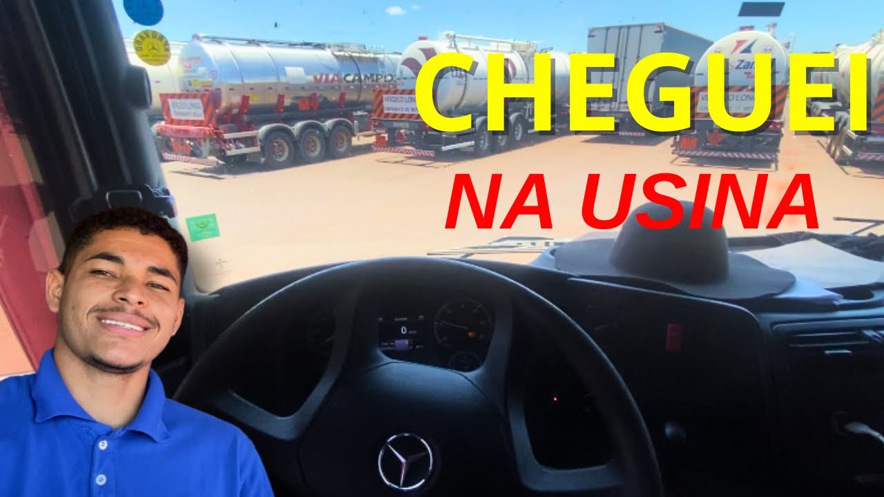 CHEGUEI NA USINA PRA DESCARREGAR… Olha isso !!