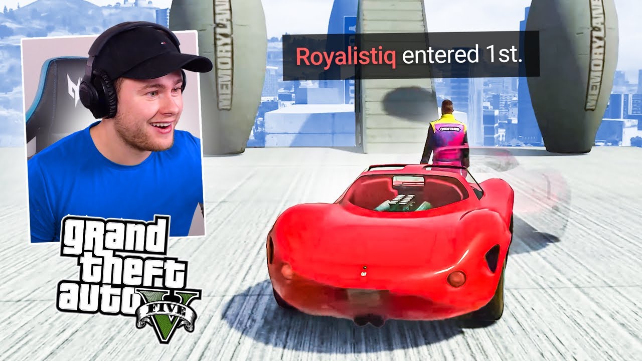 HIJ STAPT UIT Z'N AUTO TIJDENS DE RACE?! 😱 (GTA 5 Races)