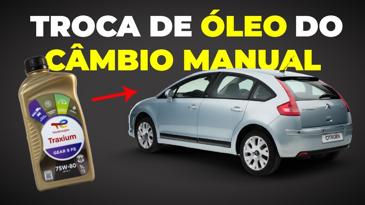 Trocando o óleo do câmbio MANUAL do Citroën C4 1.6 EM CASA