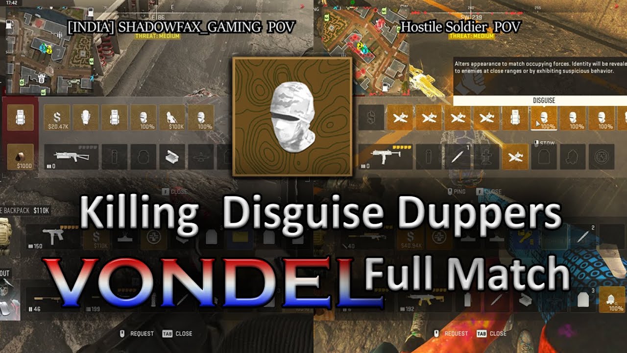 Killing Disguise Duppers #vondel #dmzgameplay #dmz #dmzmw2 #mw2gameplay #mwii #callofduty #cod #mw2