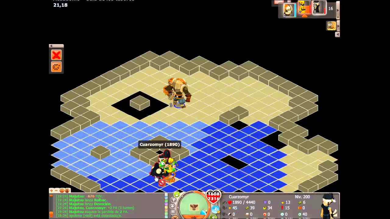DOFUS 2 - Duotage: Merkator - Cuarzomyr (Iop) + Majutsu (Xelor)