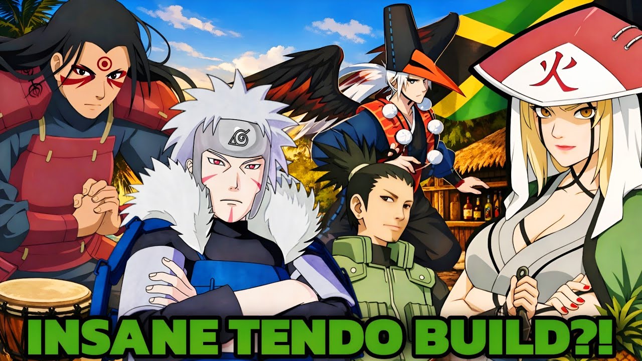 Trying Out This Interesting Tendo Build In Naruto Online EN