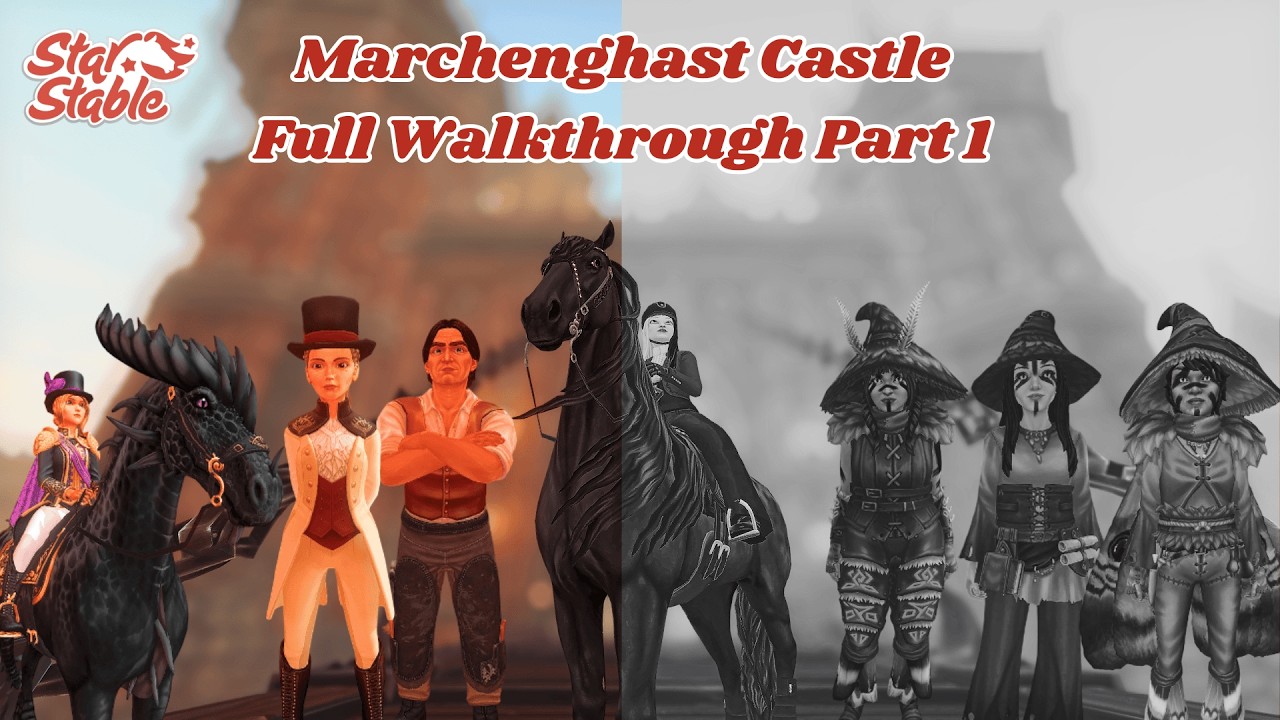 Star Stable Online: Unlocking Marchenghast Castle Part 1 (No Commentary)