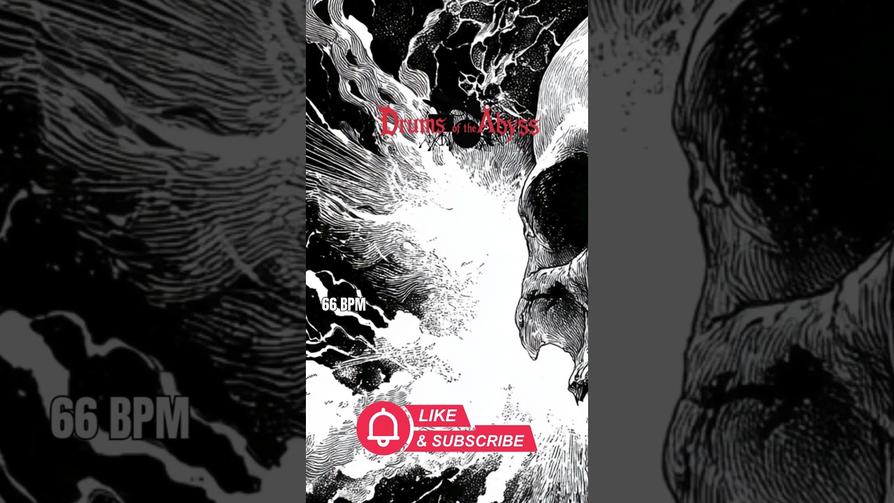 66 BPM Death Metal Drum Track – Heavy and Slow