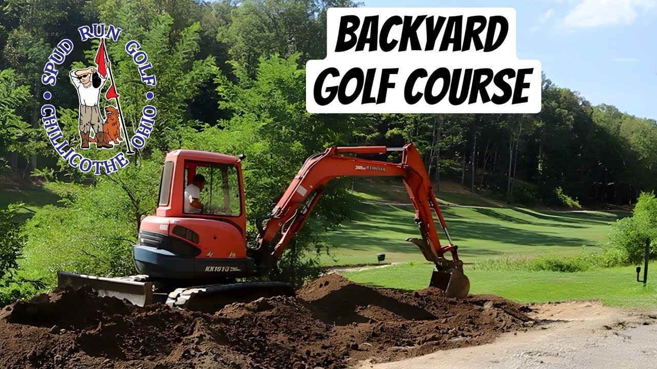 DIY Backyard Golf Course Maintenance & Tee Box Upgrade!